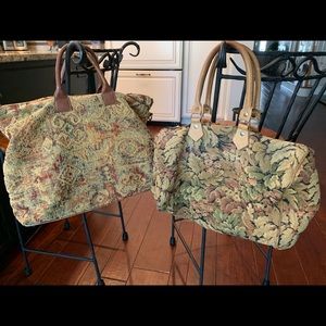 2 Tapestry Bags